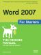 [Missing Manuals 01] • Word 2007 for Starters · the Missing Manual